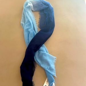 NWT beautiful blue Kate Landry scarf